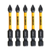 Биты Ph1 57 мм (5 шт) Impact Torsion DeWalt DT7997T-QZ