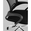 Кресло офисное TopChairs Simple New чёрный Stool Group WH-805 black