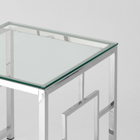 Журнальный столик D55 Бруклин стекло Stool Group EET-013