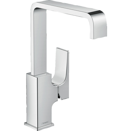 Cмеситель для раковины со сливным клапаном PushOpen Metropol Hansgrohe 32511000