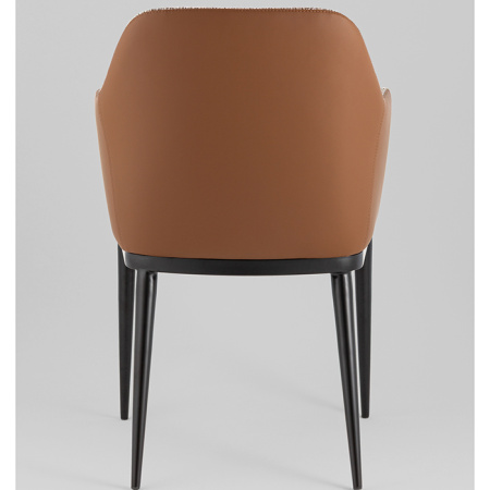 Стул Itan NC коричневый с экокожей Stool Group DC1122 997-7+ PU8161s
