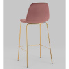 Стул барный Валенсия велюр пыльно-розовый Stool Group OS-001B HLR-44 gl
