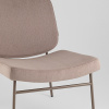 Кресло Эбигейл велюр бежевый каркас бежево-серый Stool Group LV-120-E31-7006