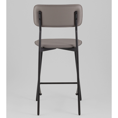 Стул барный Mikkie серый Stool Group HPB-2317 HAB1-10
