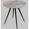 Стол Ники круглый керамика Italian light grey D80 Stool Group vd-niki-ilg-800