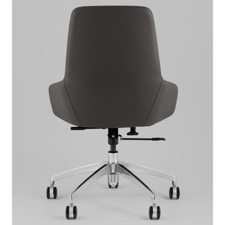 Кресло офисное TopChairs Soulo бежевый/серый Stool Group A308-A 8371-12/1