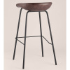 Стул барный Турин коричневый экокожа Stool Group 8319TB BROWN