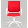Кресло офисное TopChairs красный Stool Group ST-BASIC-W/26-22