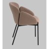 Стул Melia светло-коричневый Stool Group DC-3090 KD 3018-3 black legs