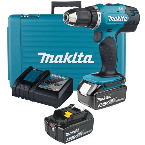 Дрель-шуруповерт аккумуляторная Makita DDF453RFE