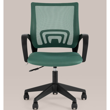 Кресло офисное TopChairs зелёный Stool Group ST-BASIC/GN/TW-30