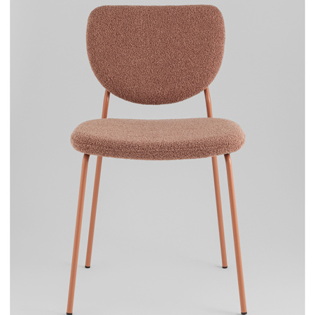 Стул Gigi коричневый букле Stool Group DRC-9155-B URL426-5 Dark Red-1