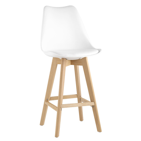 Стул барный Frankfurt белый Stool Group Y815A-75CM white