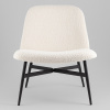 Кресло-лаунж Ease белый Stool Group DM5052 BMG2635-1 White
