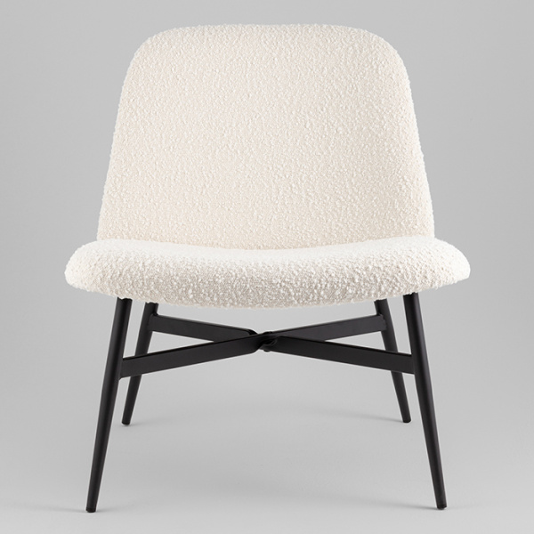 Кресло-лаунж Ease белый Stool Group DM5052 BMG2635-1 White