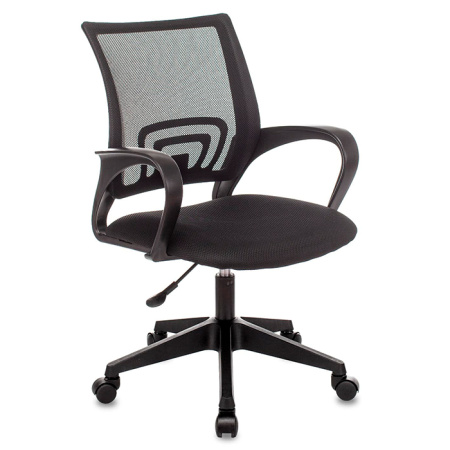 Кресло офисное TopChairs чёрный Stool Group ST-BASIC/BLACK