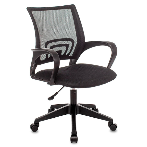 Кресло офисное TopChairs чёрный Stool Group ST-BASIC/BLACK
