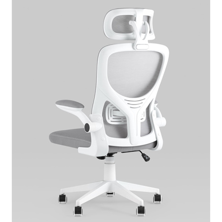 Кресло офисное TopChairs Airone белый Stool Group D-502-1 white