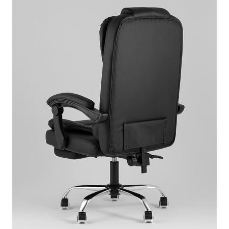 Кресло офисное TopChairs President New чёрный Stool Group D-403-1 black