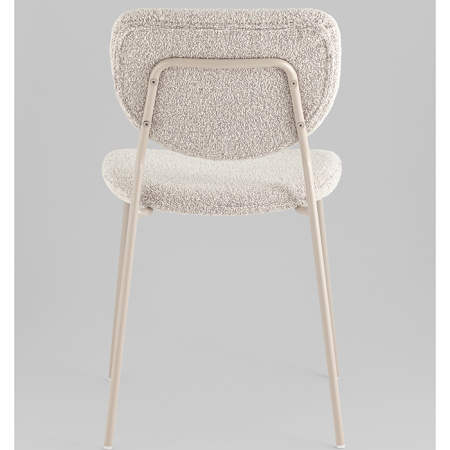 Стул Gigi серо-бежевый букле Stool Group DRC-9155-B URL426-2 Creamy