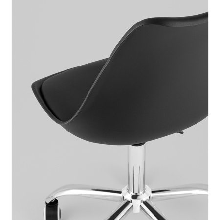 Стул Blok SN пластиковый чёрный Stool Group BML-053-D3 Black
