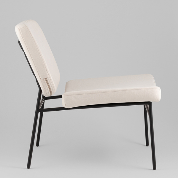 Кресло Эбигейл велюр молочный Stool Group LV-120-E10-01