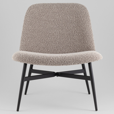 Кресло-лаунж Ease коричневый Stool Group DM5052 BMG2635-4 L.brown