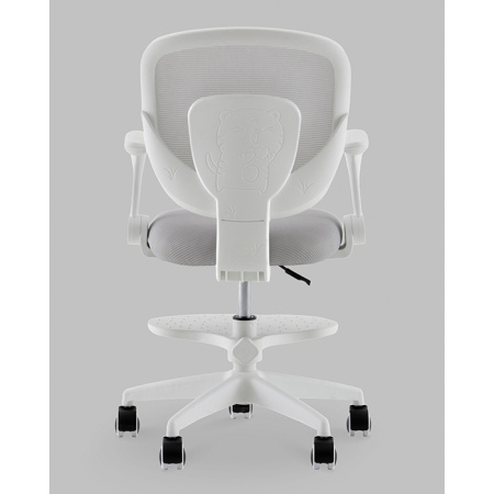 Кресло компьютерное TopChairs Mila серый Stool Group OUE-2541 grey