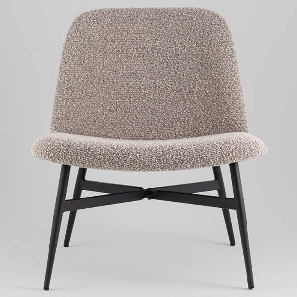 Кресло-лаунж Ease коричневый Stool Group DM5052 BMG2635-4 L.brown