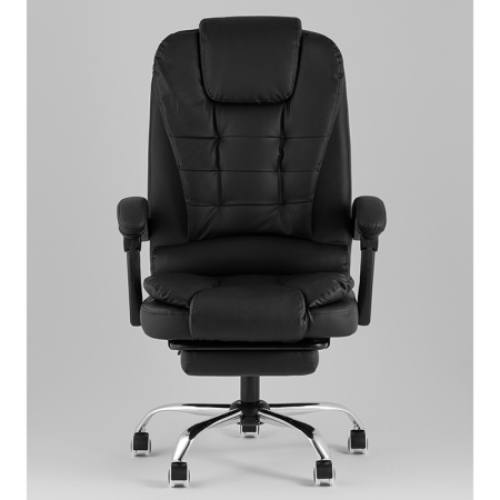 Кресло офисное TopChairs President New чёрный Stool Group D-403-1 black