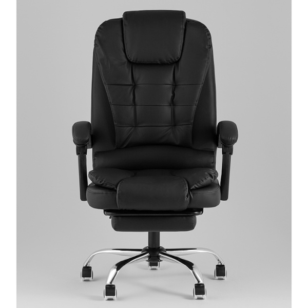 Кресло офисное TopChairs President New чёрный Stool Group D-403-1 black