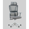 Кресло офисное TopChairs Forward серый Stool Group WH-1288G grey
