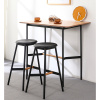 Стул барный Knobb чёрный Stool Group 9117H75 black
