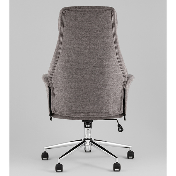 Кресло офисное TopChairs Neoma тёмно-серый Stool Group YF-0515 ZE119A-15 dark grey