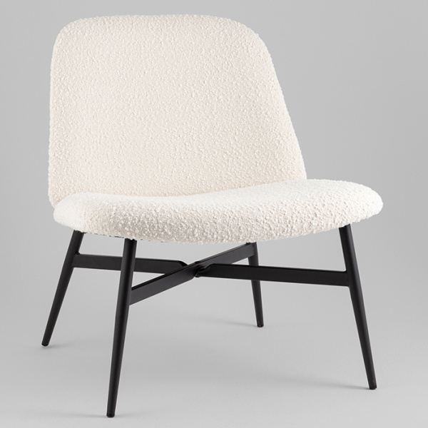 Кресло-лаунж Ease белый Stool Group DM5052 BMG2635-1 White
