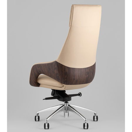 Кресло офисное TopChairs Reign бежевый Stool Group A666 2006-11