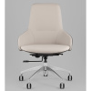 Кресло офисное TopChairs Soulo бежевый/серый Stool Group A308-A 8371-12/1