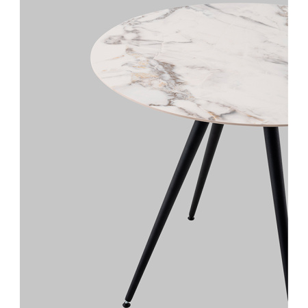 Стол Ники круглый керамика Ice Jade D90 Stool Group vd-niki-ij-900