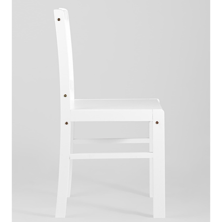 Обеденная группа Ingrid белый массив гевеи Stool Group MH750+MH52088 WX4