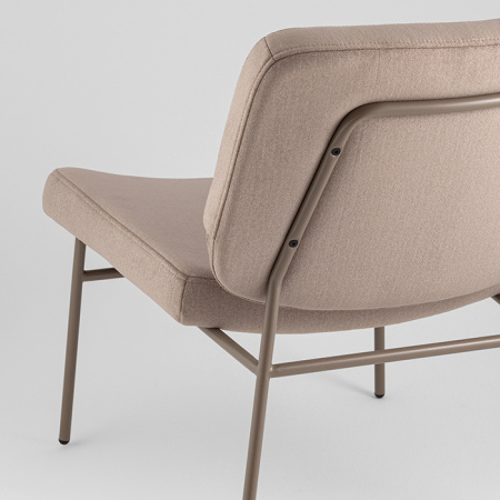 Кресло Эбигейл велюр бежевый каркас бежево-серый Stool Group LV-120-E31-7006
