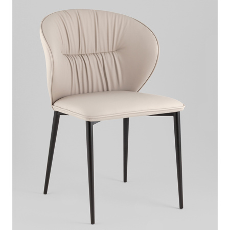 Стул Deia светло-серый экокожа Stool Group DC1151 S301-42 bl.l