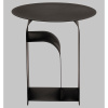 Журнальный столик Arwel металл чёрный Stool Group MT-140 DB-001