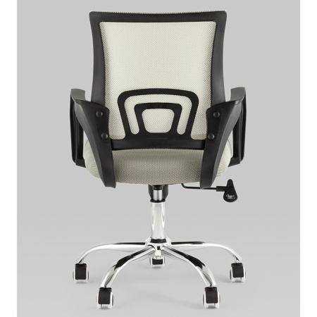 Кресло офисное TopChairs Simple New серый Stool Group WH-805 grey