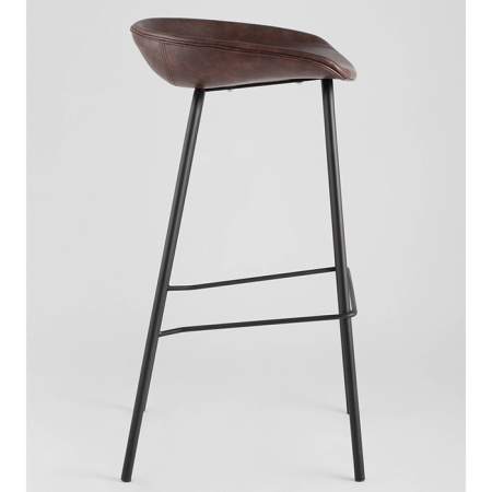 Стул барный Турин коричневый экокожа Stool Group 8319TB BROWN