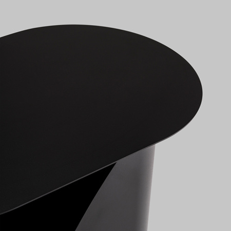 Журнальный столик Yvaine металл чёрный Stool Group MT-104-1 DB-001