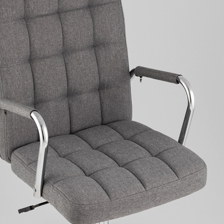 Кресло офисное TopChairs Comfo серый Stool Group D-719 grey
