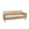Диван прямой Кассель велюр бежевый Stool Group vd-cassel-vl18