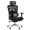 Кресло офисное TopChairs Techno Professional чёрный Stool Group WH-A33 black