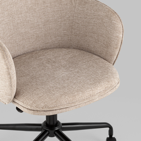 Стул офисный Echo бежевый Stool Group Echo office chair light beige