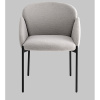 Стул Melia светло-серый Stool Group DC-3090 KD 3018-14 black legs